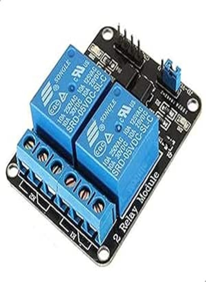 Arduino and Raspberry Pi 5v Two Channel Relay Module for Switching and Automation